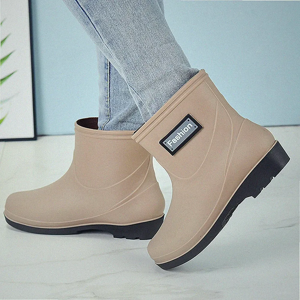 Regenstiefel wasserdicht rutschfest Regenstiefel für Camping im Freien