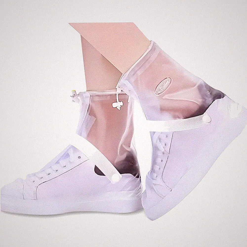 Regenüberschuhe Schuhe Überschuhe, Outdoor Rutschfester Schuhüberzieher Fahr...