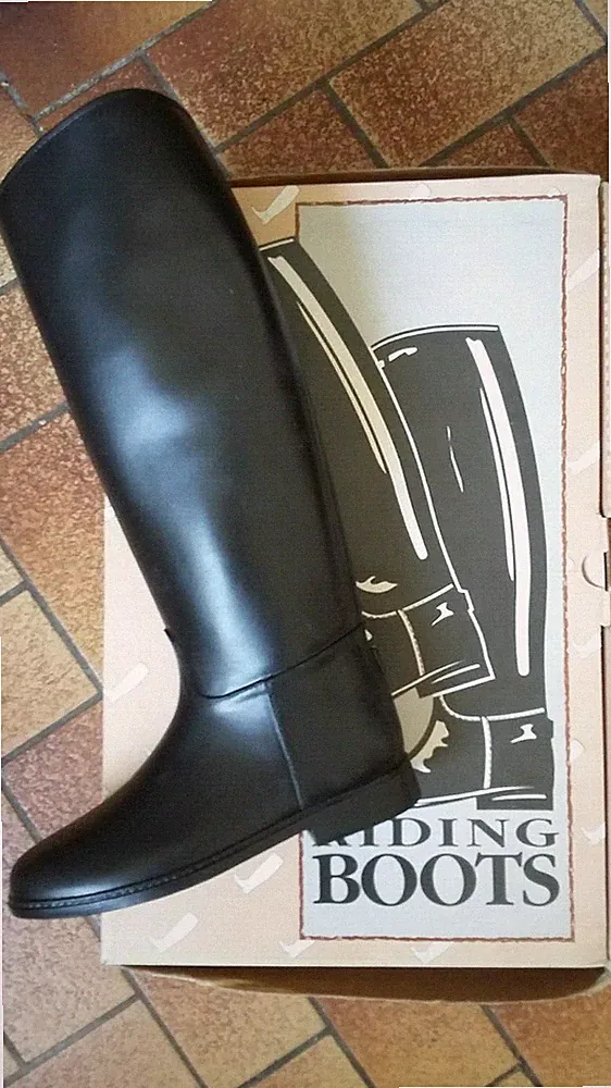 Reitstiefel Challanger * PVC *Wasserdicht mit Innenfutter Gummistiefel ANGEBOT