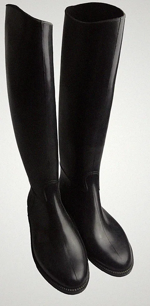 Reitstiefel schwarz, Größe 39