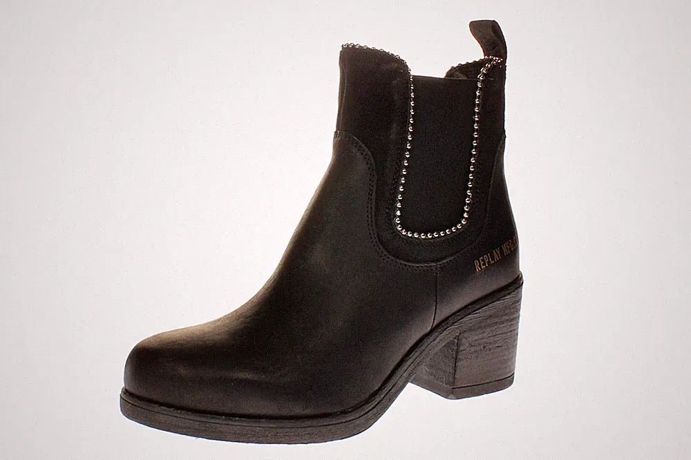 Replay RN47-0008L - Damen Schuhe Freizeitschuhe - 003-black