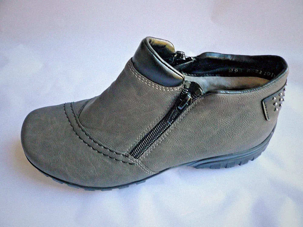 Rieker 36 Damen Stiefelette Reißverschluss halbhoch art.2602