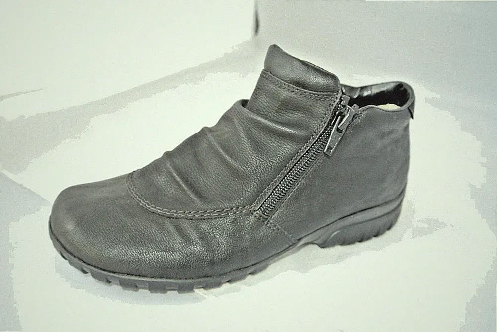Rieker 36 Damen Stiefelette Reißverschluss halbhoch art.4055