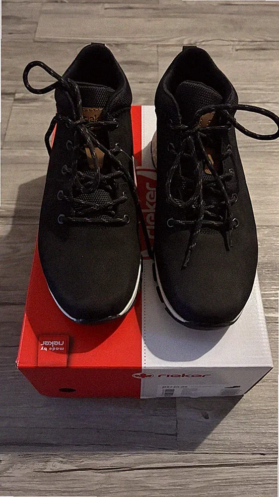 Rieker B6740 Wintersneakers Stiefel schwarz Gr. 40 Neu