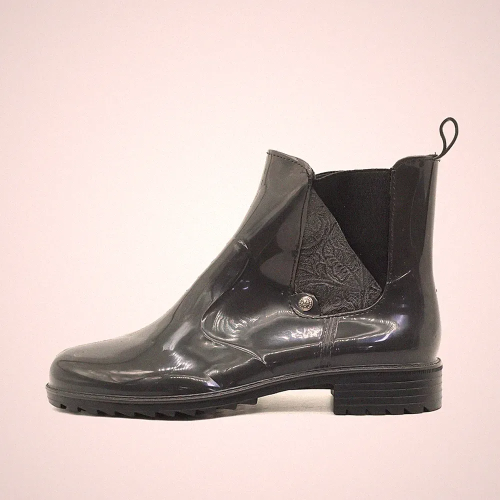 Rieker Damen Chelsea Boots Gummistiefel Stiefeletten Regen Kollektion EU 39