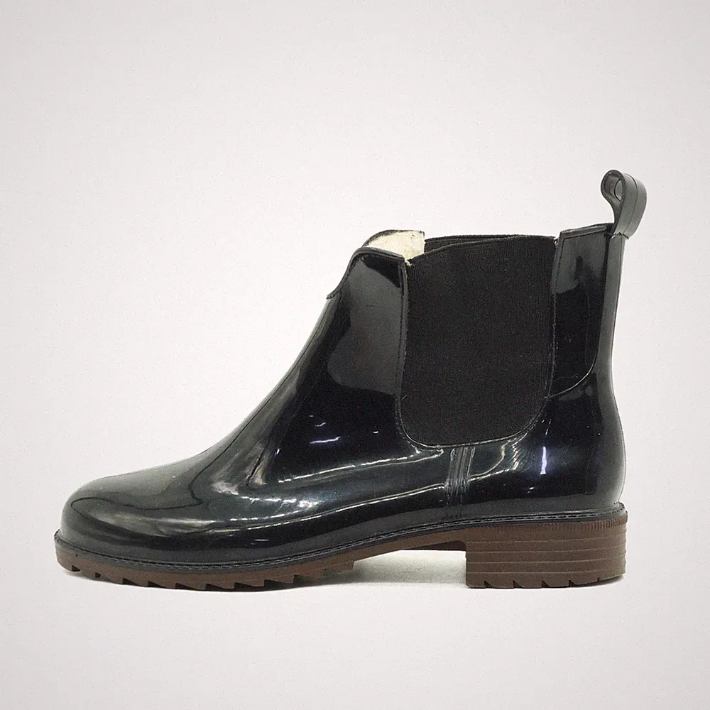 Rieker Damen Chelsea Boots Stiefeletten Schwarz Warmfutter Komfort EU 42