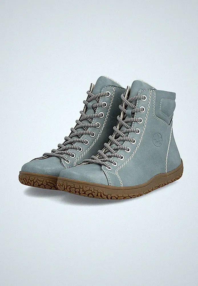 Rieker Damen Schnürstiefel Stiefelette 52304-52 warm gefüttert Extraweite H