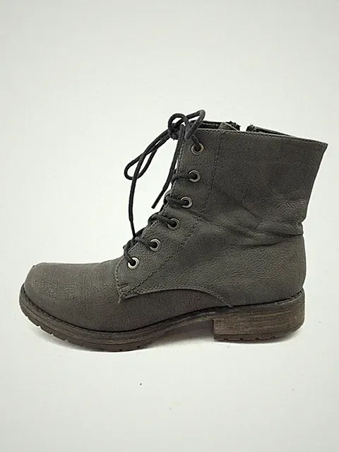 RIEKER DAMEN STIEFEL STIEFELETTEN BOOTS Gr:38 Uk:5 GRAU