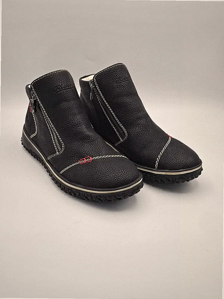 Rieker Damen Stiefeletten Schwarz (Gr.39)