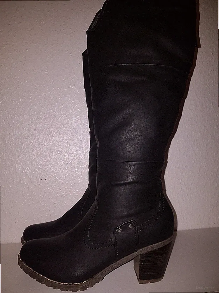 Rieker Damen Winter Stiefel Gefüttert Grösse 39 Schwarz