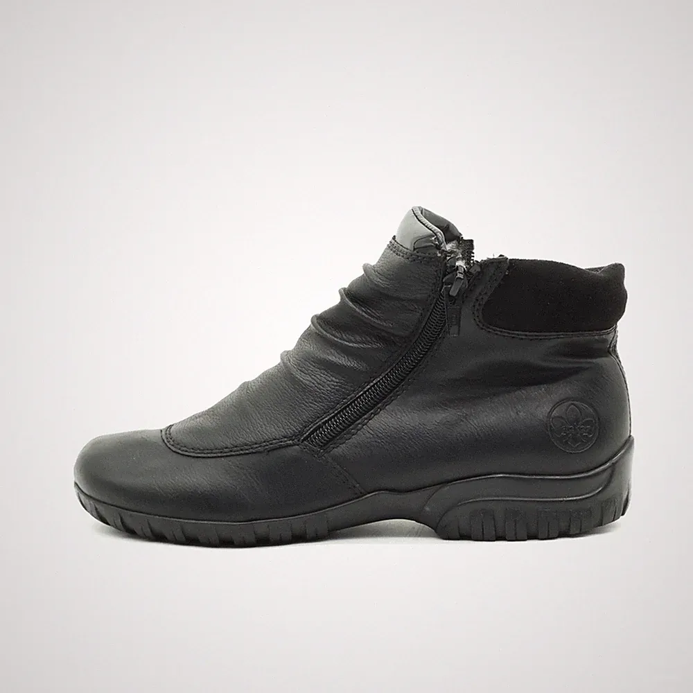 gummistiefel damen halbhoch rieker