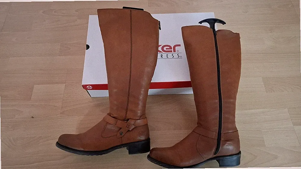 RIEKER DAMENSTIEFEL: MODELL Z7353-25 (GR. 40 - NEUWERTIG)