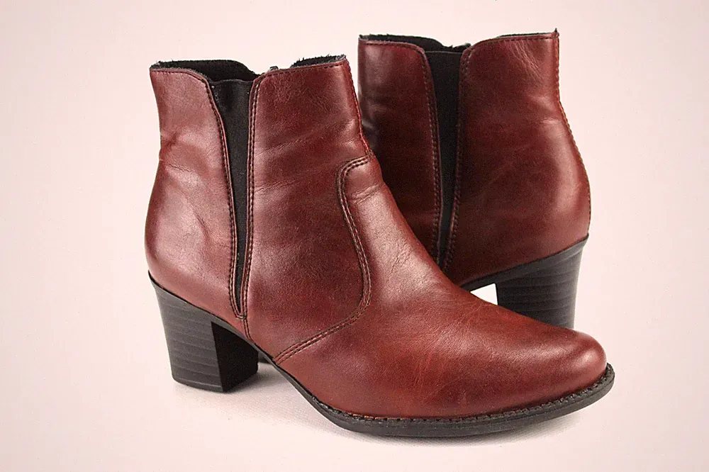 Rieker Gr.37 Damen Komfort Stiefel Stiefeletten Boots Winter TOP L 166