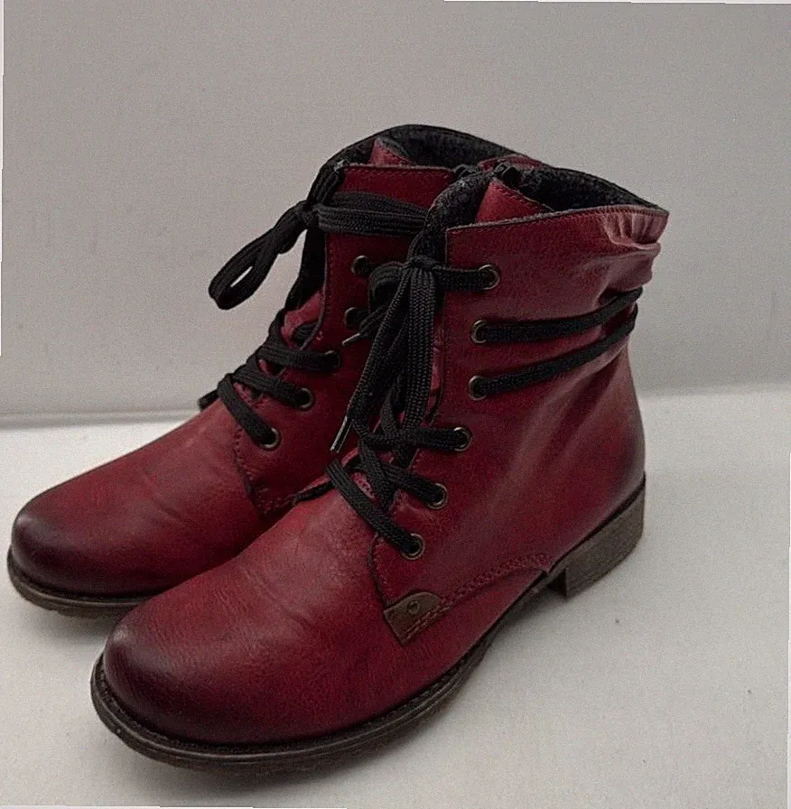 Rieker gr 38 Damen Boots Stiefel Stiefeletten Sehr Gut S44