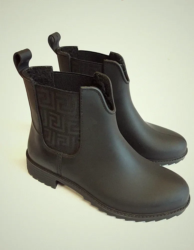 Rieker Stiefelette schwarz Gr. 37 Gummistiefel(letten) Chelsea boots