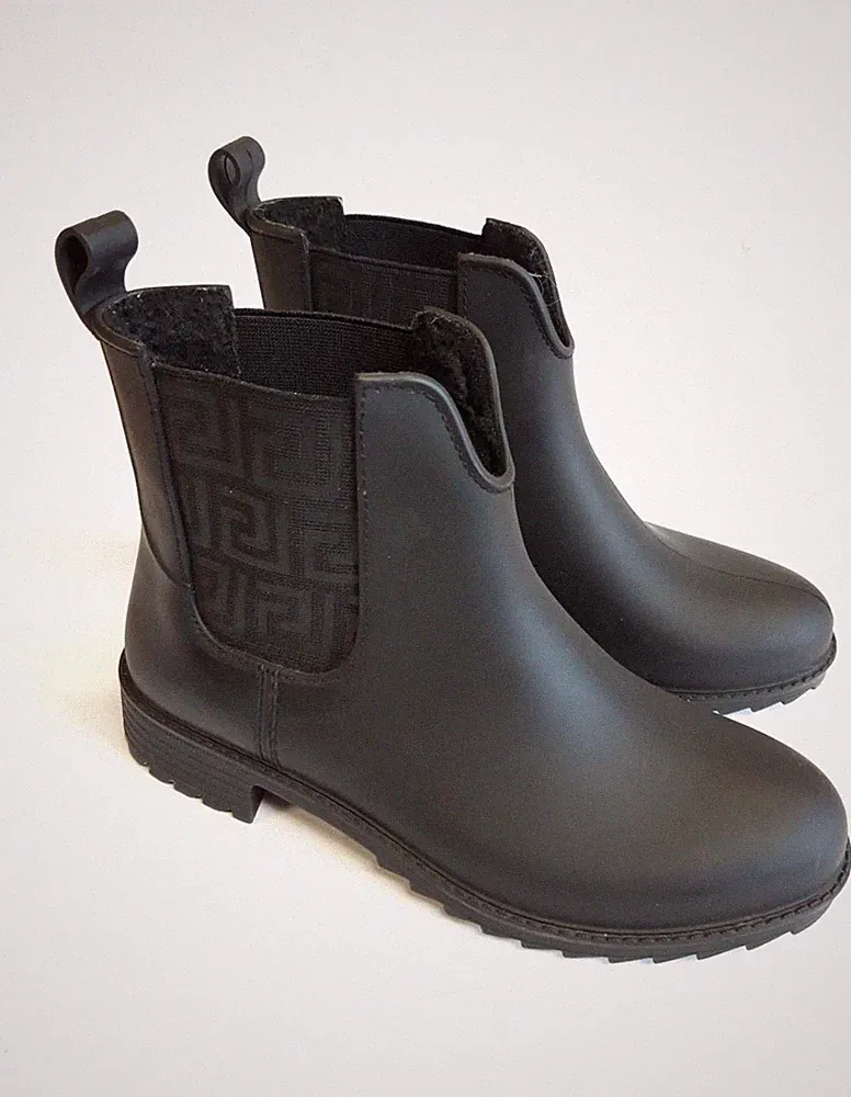 Rieker Stiefelette schwarz Gr. 37 Gummistiefel(letten) Chelsea boots