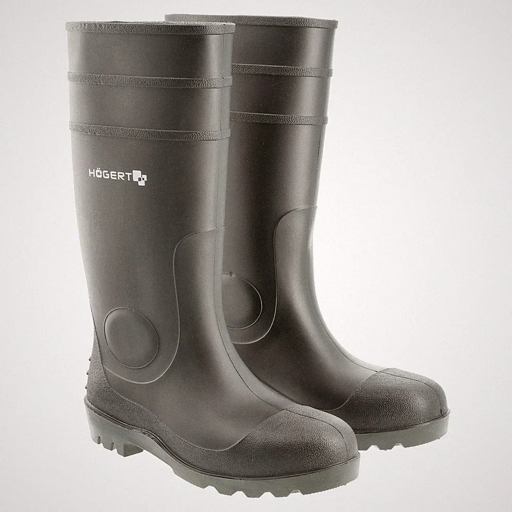 RITTER Schutzstiefel Gummistiefl | Wasserdichter Sicherheitsstiefel und Arbe...