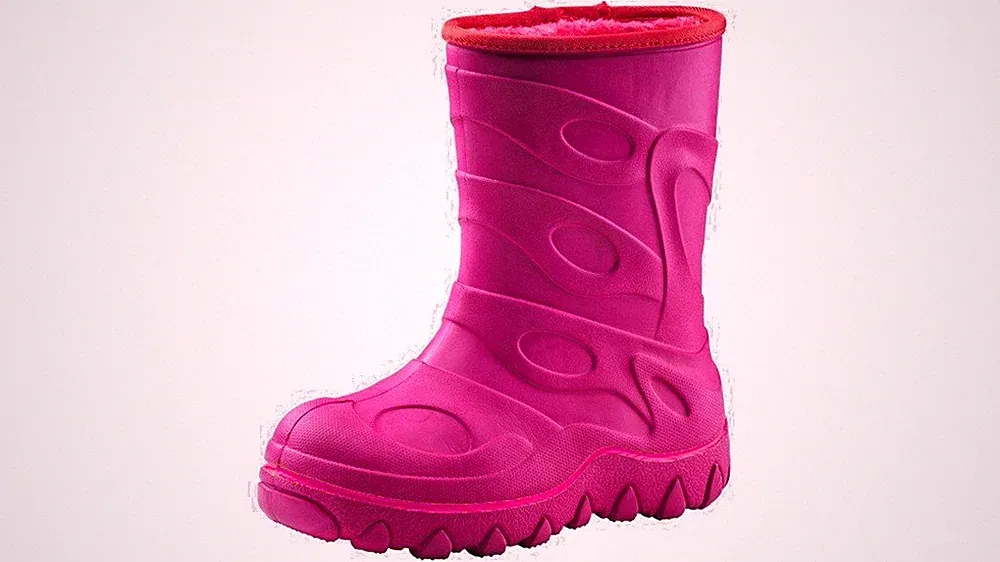 Rock Kinder Gummistiefel, Pink Dark, 35