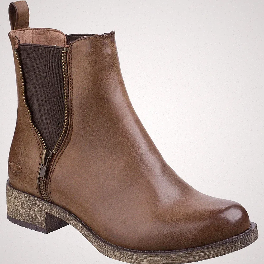 Rocket Dog Camilla Bromley Damen Braune Stiefel