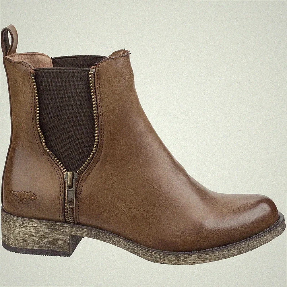 Rocket Dog Camilla Bromley Damen Ladies Comfort Pull On Chelsea Boots Braun