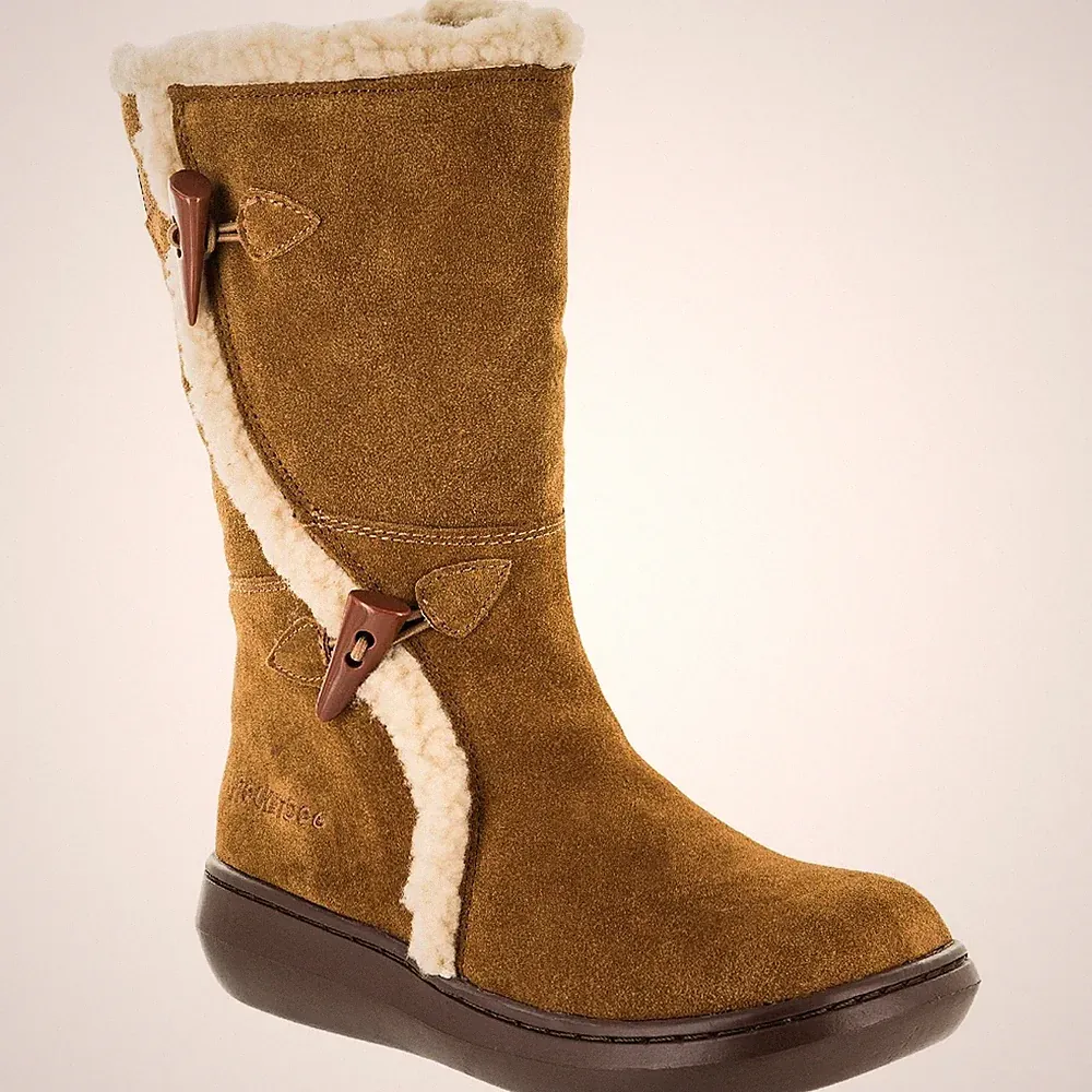 Rocket Dog Slope Wildleder Damen Stiefel In Kastanienbraun