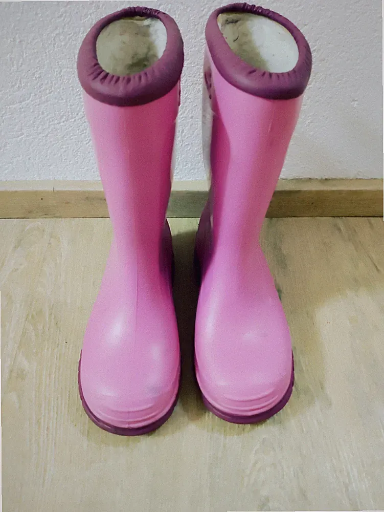 Romicka Gummistiefel Gr.29 für Mädchen Rosa Super Zustand Sehr Gut