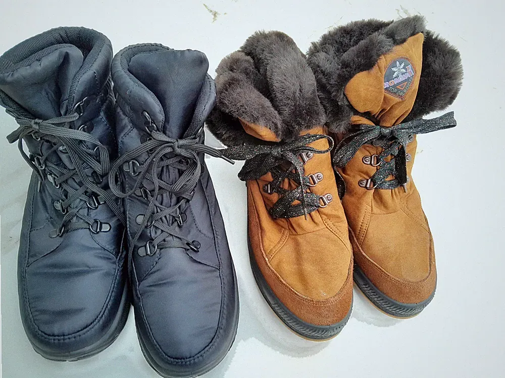 ROMIKA 2 x Winterboots Größe 40 Schwarz + Braun Top Zustand