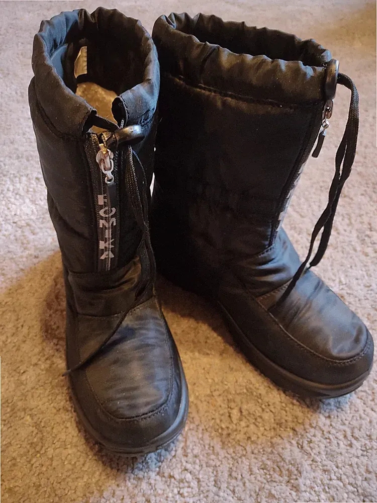 Romika Damen Winterstiefel Gr. 39 Schwarz Warm Gefüttert Wetterfest Top