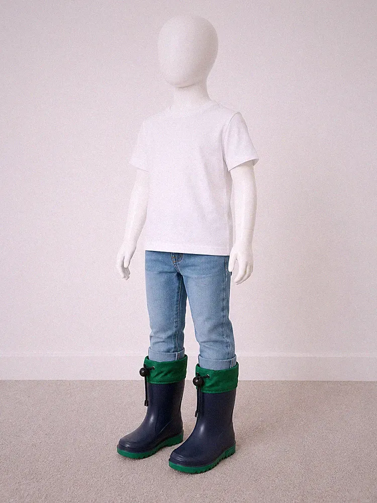 Romika Gummistiefel Gr.23 blau grün neuwertig