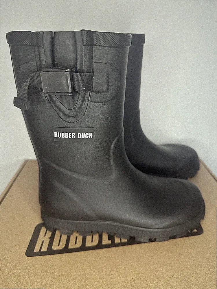 Rubber Duck Classic Kinder Gummistiefel Gr. 30 Schwarz Wasserdicht Neu OVP
