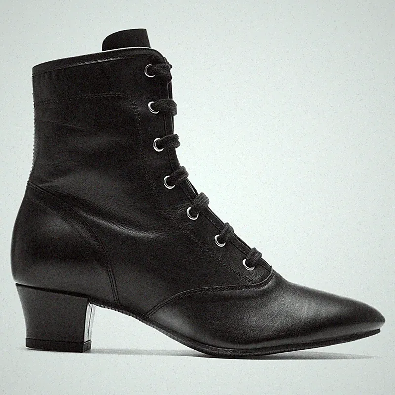 Rumpf Can Can Boot 8930 Tanz Show Schuh Bühne Stiefelette Stiefel Gummisohle