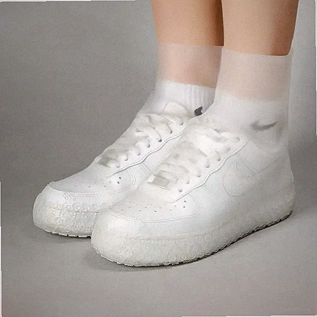 Rutschfeste wasserdichte Regenstiefel Damen Kinder Mittlerer Schaft Flach