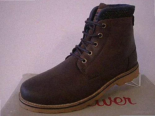 s.Oliver Stiefel Boots Leder Winter Schnürschuhe braun 5-16216-23 Gr.41-45 Neu10