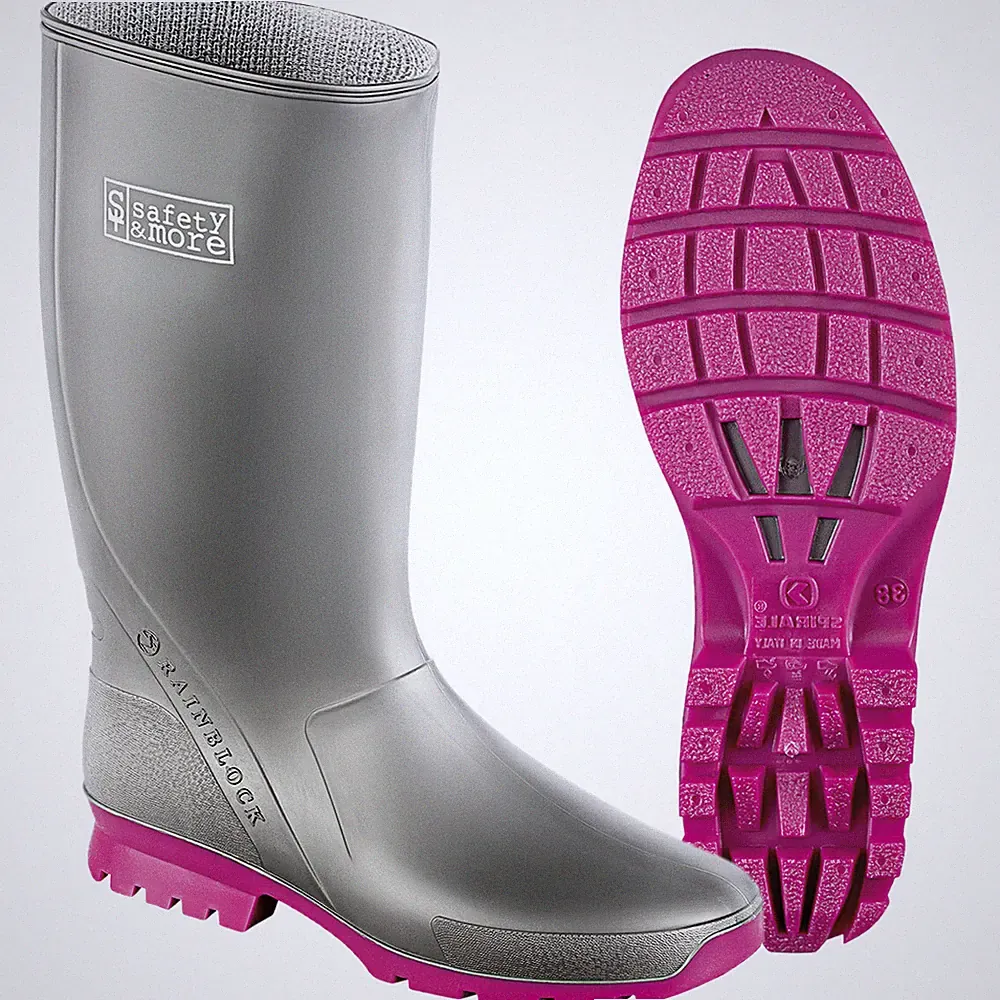 safety & more Damen Stiefel AMY Gummistiefel Gartenstiefel Regenstiefel