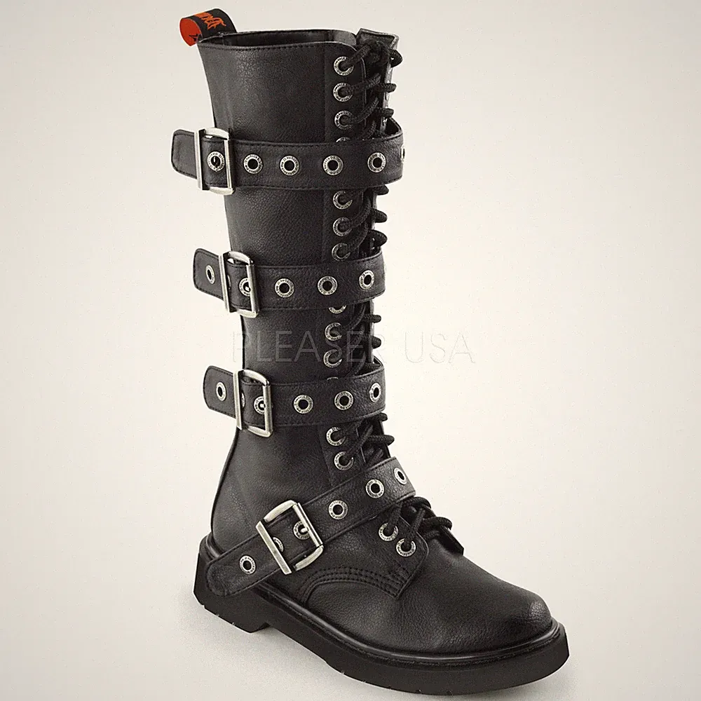 SALE! DemoniaCult Damen Stiefel 20-Loch Combat-Boots Rival-404