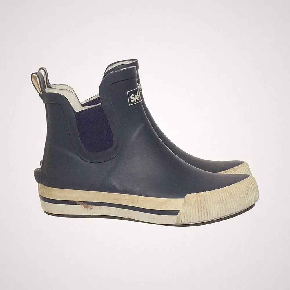 Saliha, Kurze Gummistiefel, Größe: 38, Blau, Damen #p2B
