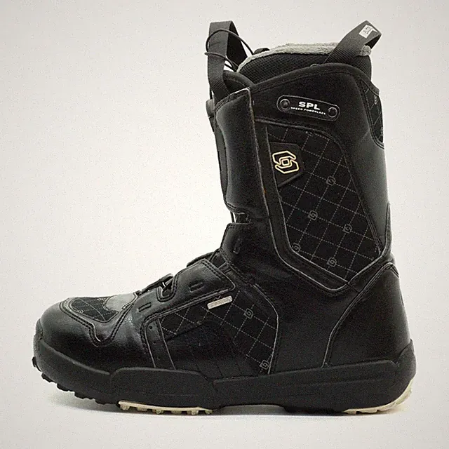 Salomon Herren Symbio Stiefel Schwarz Leder High-Top SPL Snowboard-Boots EU 41