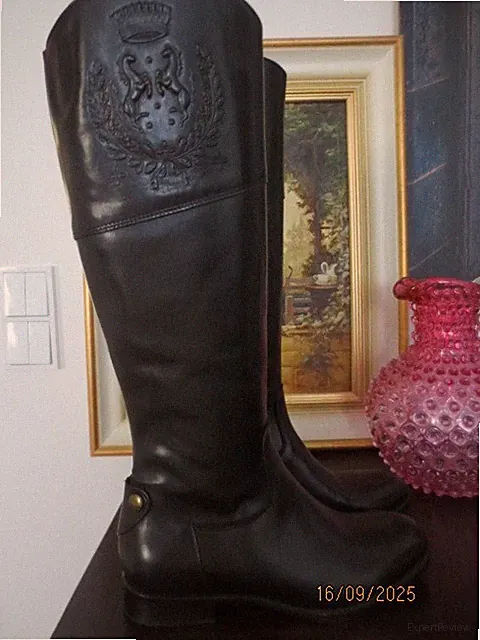 Scapa Stiefel Italien Leder ungetrahgen Gr 35