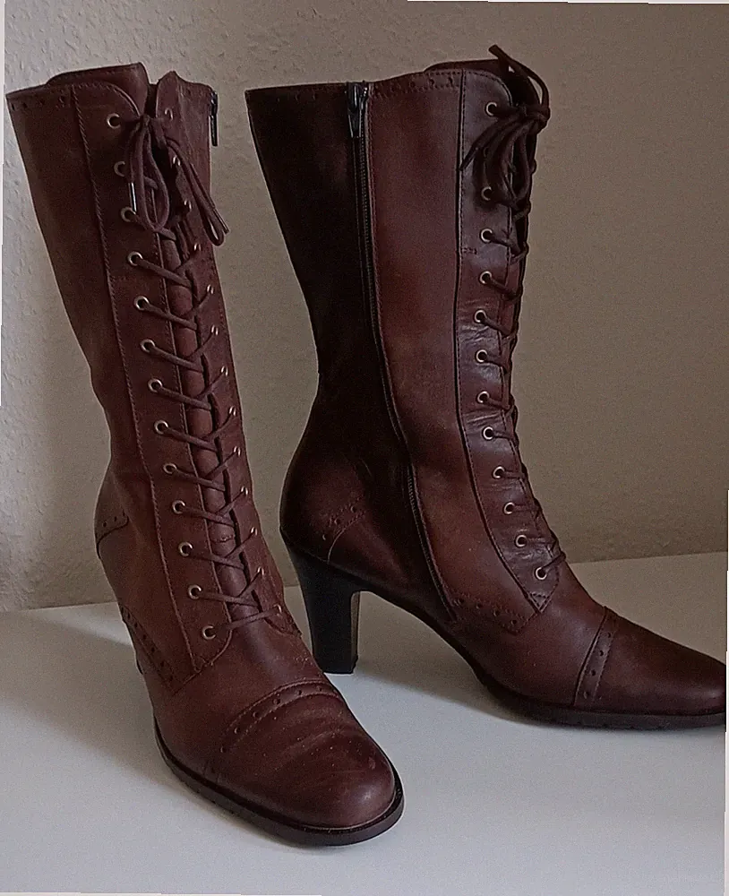 Schaftstiefel Paul Green braun Grüße 5,5