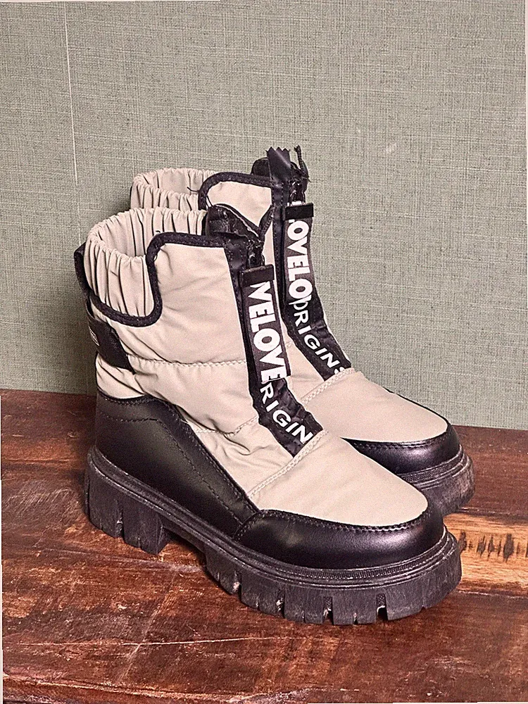 Schneeschuhe Schuhe Mintgrün Gr. 38 Stiefel