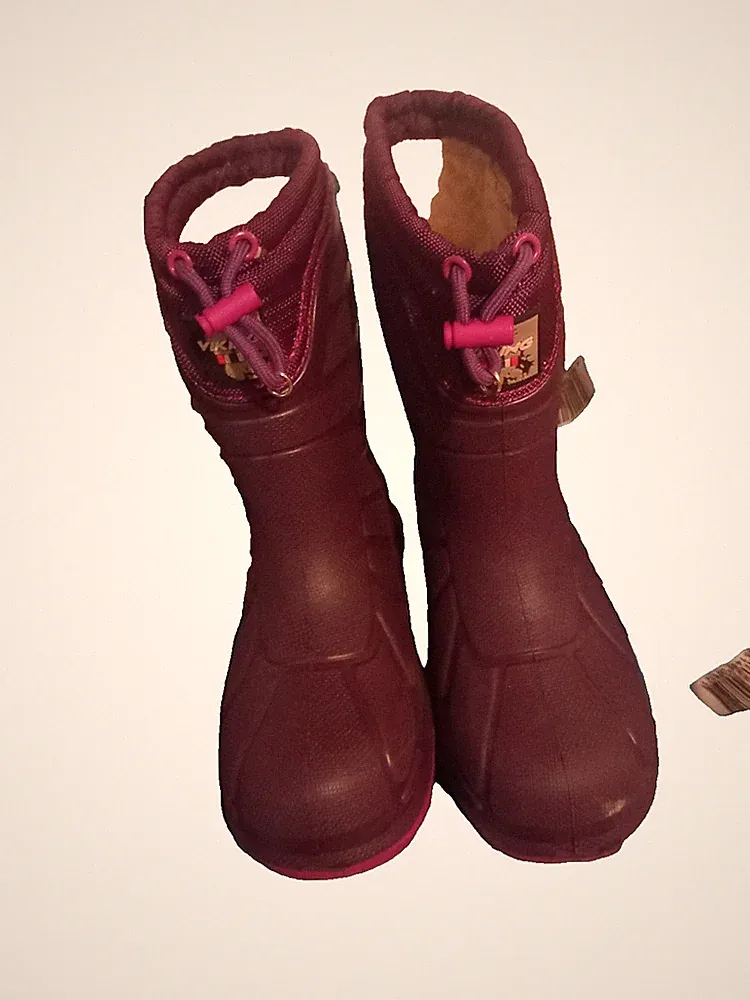 Schneestiefel Viking Größe 36 mit Futterung lila