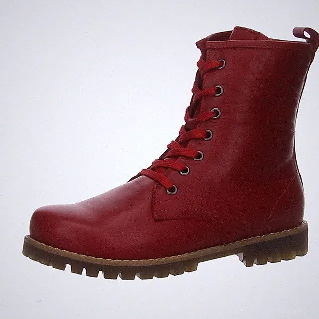 Schnürstiefel Kaltfutter von Andrea Conti in Rot