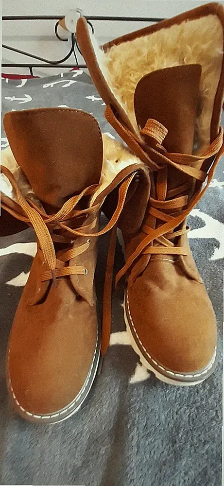 Schöne braune Winterboots Boots in Größe 40