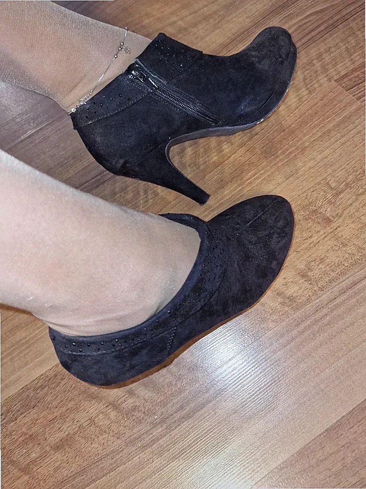 Schöne Stiefeletten Gr 39 Schwarz Siehe Bilder Gern Getragen