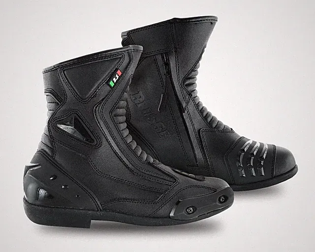 Schuh Motorradstiefel Sportschuhe Motorrad BIESSE SCHWARZ 39-47