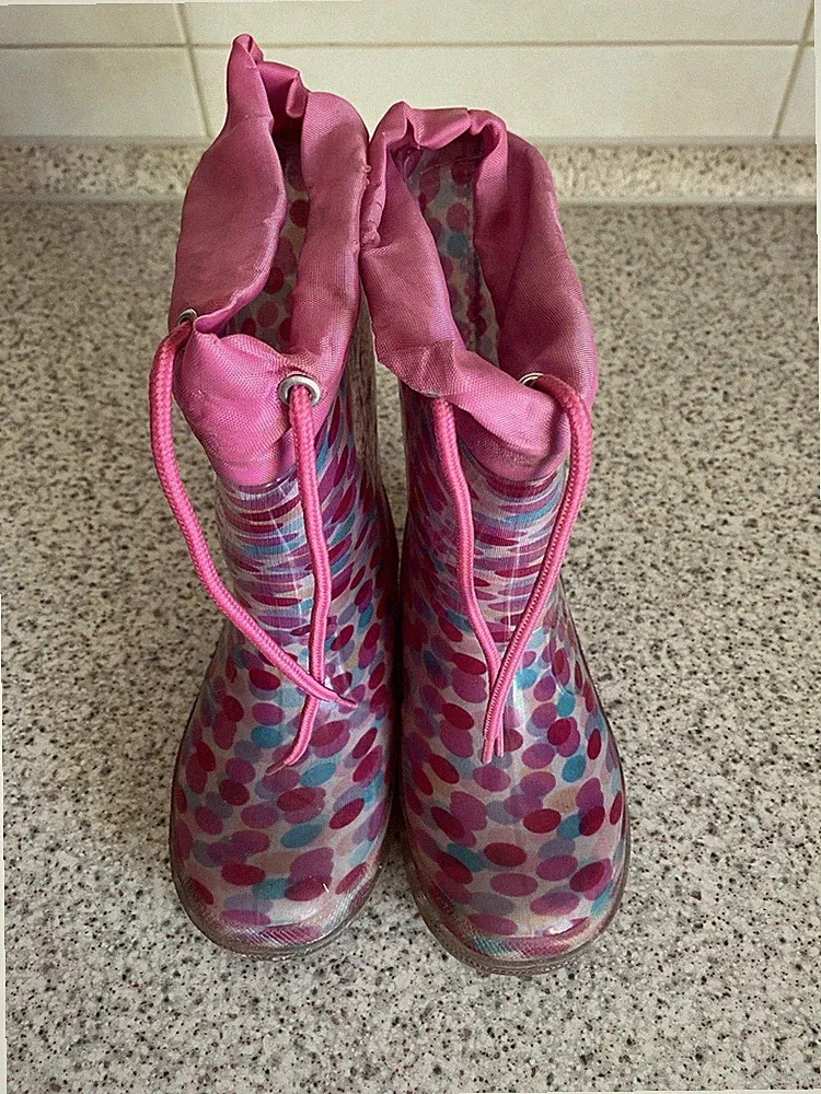 Schuhe Gummistiefel Mädchen Leuchten 27