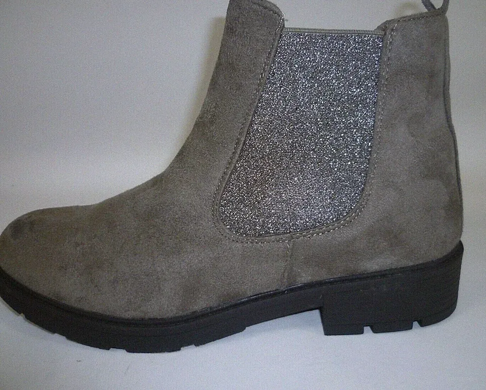 SCHUHE STIEFELETTEN CHELSEA Gr. 42 / 8 43 /9 44 / 9,5 45 / 10,5 grau