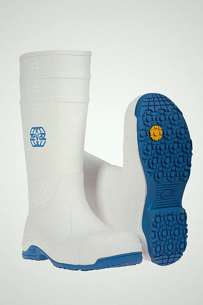Schutzstiefel Gummistiefel ZEPHYR EVA Zevaz SB WEIß Lebensmittel Gummi Neu