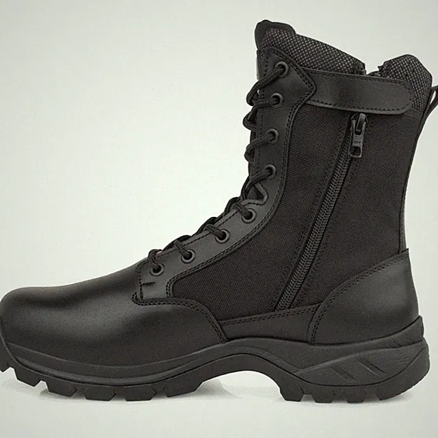 Schwarze Armeestiefel Herren - Langlebig & Rutschfest - Chinesische Herstellung