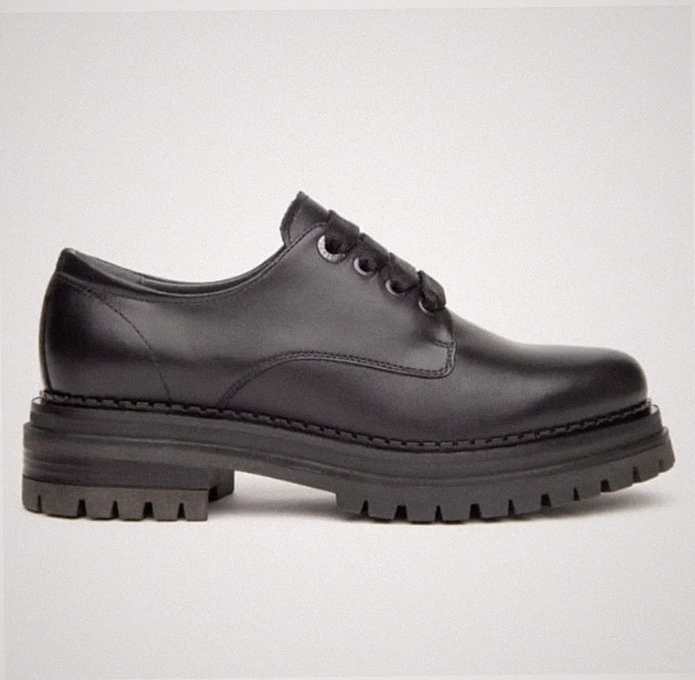 SCHWARZE GÄRTEN Schnürschuh DAMEN Art. I117718D / 100 Hirsch. AI22/23 42% RABATT